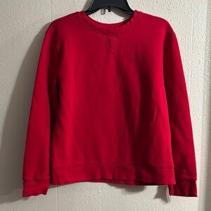 Everlast Crew Neck Sweater in Classic Red with Soft Knit Fabric